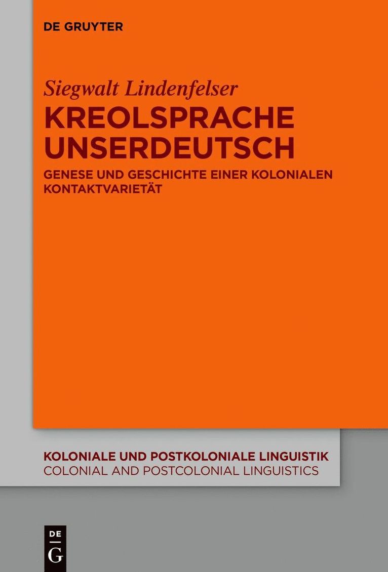 Kreolsprache Unserdeutsch 1