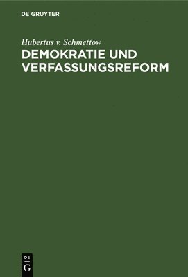 bokomslag Demokratie und Verfassungsreform