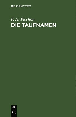 Die Taufnamen 1