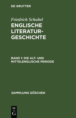 Friedrich Schubel - alt- und mittelenglische Periode, Inbunden