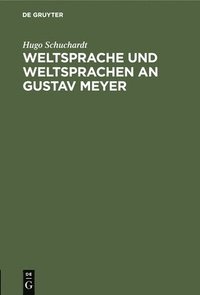 bokomslag Weltsprache und Weltsprachen an Gustav Meyer
