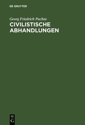 bokomslag Civilistische Abhandlungen