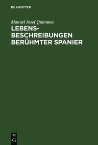 bokomslag Lebensbeschreibungen berhmter Spanier