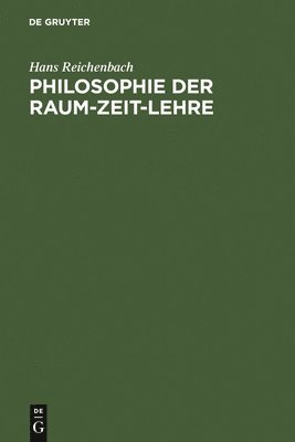bokomslag Philosophie Der Raum-Zeit-Lehre