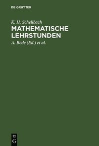 bokomslag Mathematische Lehrstunden