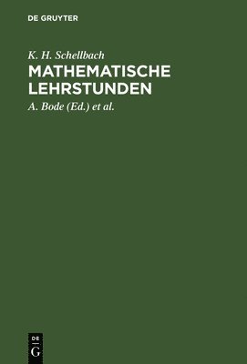 Mathematische Lehrstunden 1