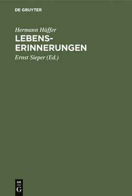 Lebenserinnerungen 1