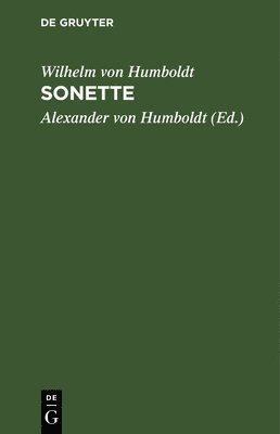 bokomslag Sonette