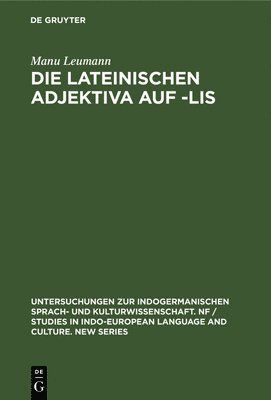 Die Lateinischen Adjektiva Auf -Lis 1