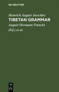 bokomslag Tibetan grammar