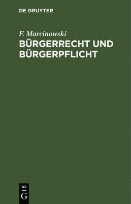 Brgerrecht und Brgerpflicht 1