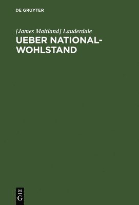 Ueber National-Wohlstand 1