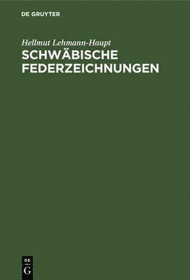 bokomslag Schwbische Federzeichnungen