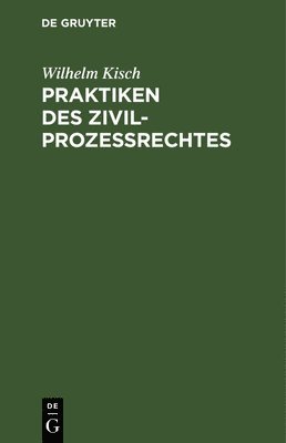 bokomslag Praktiken des Zivilprozessrechtes