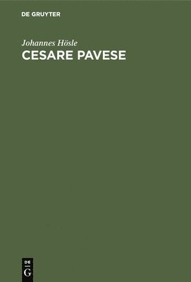bokomslag Cesare Pavese