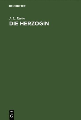 bokomslag Die Herzogin