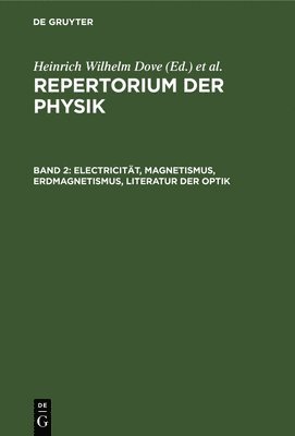 Electricitt, Magnetismus, Erdmagnetismus, Literatur der Optik 1