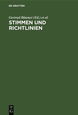 Gertrud Bäumer, Auslandsbund Deutscher Frauen - Stimmen Und Richtlinien, Inbunden