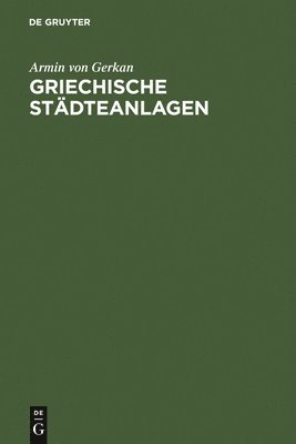 Griechische Stdteanlagen 1