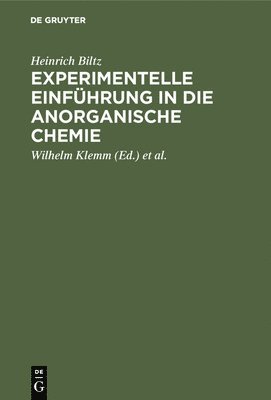 bokomslag Experimentelle Einfhrung in die anorganische Chemie