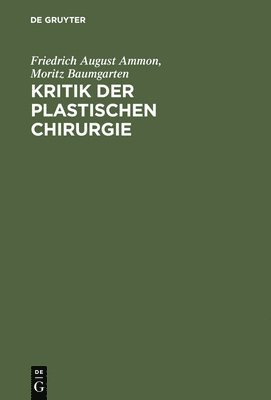 bokomslag Kritik der plastischen Chirurgie