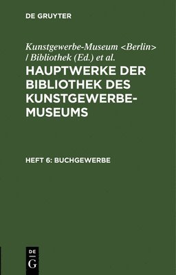 bokomslag Buchgewerbe