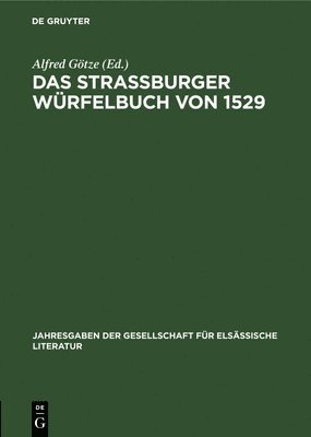 Das Straburger Wrfelbuch von 1529 1