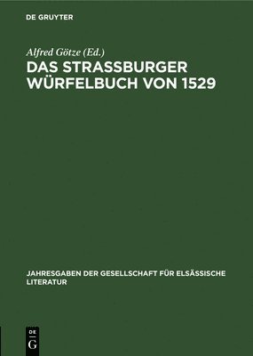 Straßburger Würfelbuch von 1529