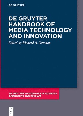 bokomslag de Gruyter Handbook of Media Technology and Innovation