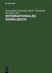 bokomslag Internationales Signalbuch