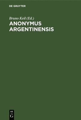 Anonymus Argentinensis 1