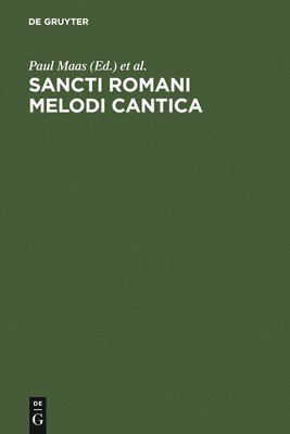 Sancti Romani melodi cantica 1