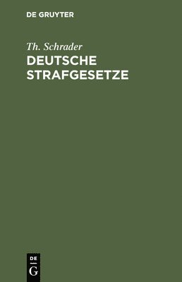 Deutsche Strafgesetze 1