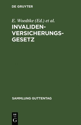 bokomslag Invalidenversicherungsgesetz