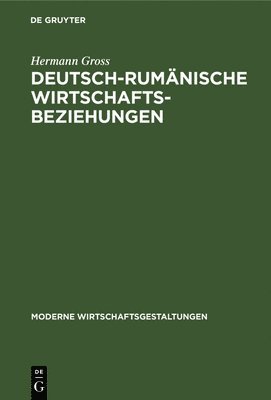 Deutsch-Rumnische Wirtschaftsbeziehungen 1