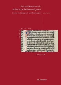 bokomslag Personifikationen ALS Ästhetische Reflexionsfiguren: Studien Zu Sangspruch Und Totenklagen