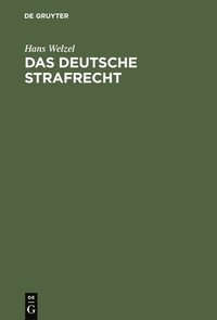 bokomslag Das Deutsche Strafrecht