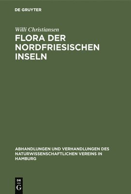 bokomslag Flora der Nordfriesischen Inseln