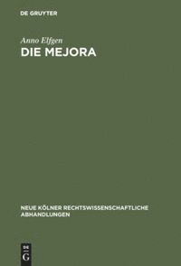bokomslag Die Mejora