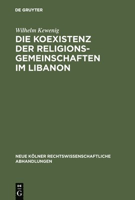 Die Koexistenz der Religionsgemeinschaften im Libanon 1