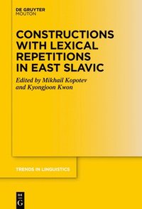 bokomslag Constructions with Lexical Repetitions in East Slavic