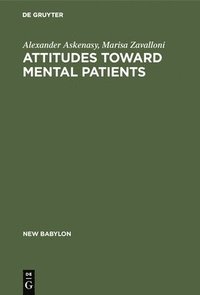 bokomslag Attitudes toward mental patients