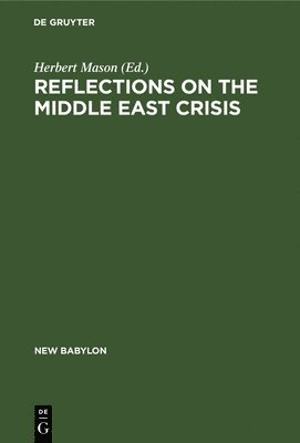 Reflections on the Middle East crisis 1
