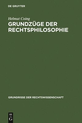 bokomslag Grundzge Der Rechtsphilosophie