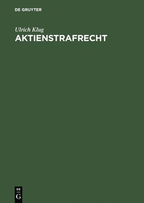 Aktienstrafrecht 1