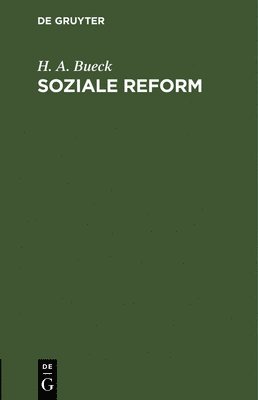 bokomslag Soziale Reform