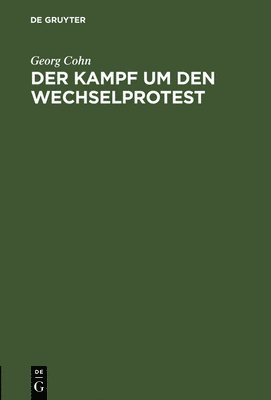 bokomslag Der Kampf um den Wechselprotest