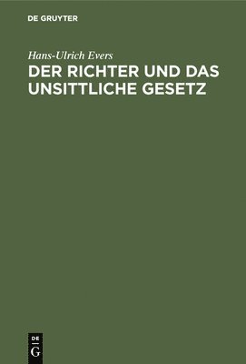 bokomslag Der Richter Und Das Unsittliche Gesetz