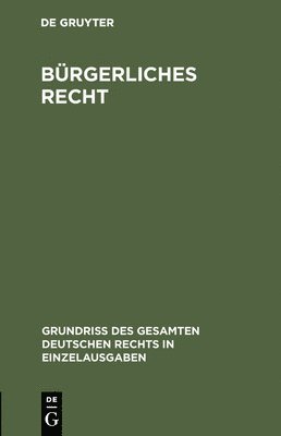 bokomslag Bürgerliches Recht