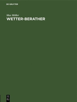bokomslag Wetter-Berather